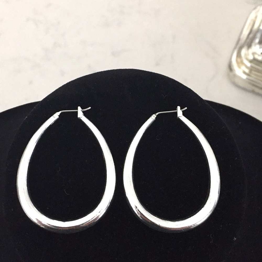 Chico’s silver tone  earrings